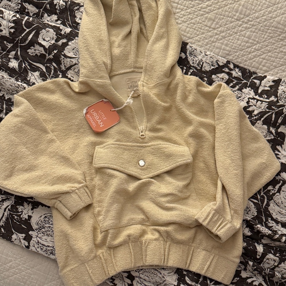 Little Urban Half-Zip Hoodie